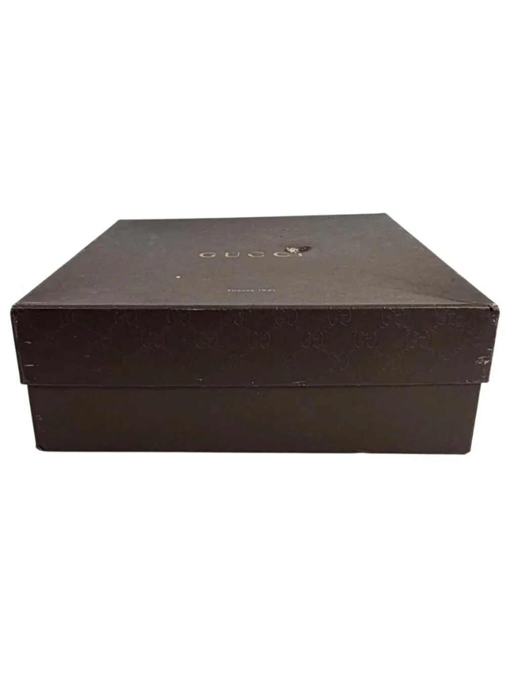 GUCCI Sofia Black Suede Crystal Embellished Heels Ankle Strap Platform Size 37 - Picture 16 of 16